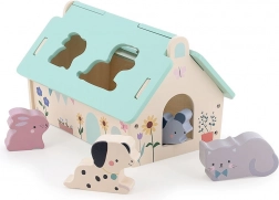 Vilac fa puzzle házikó állatoknak