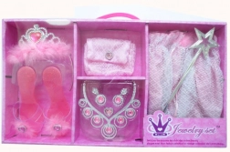 Gyermek hercegnői szett szoknyácskával és cipőcskékkel