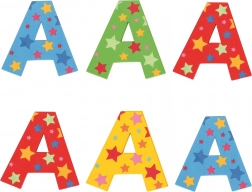 Bigjigs Toys fa betű A csillagokkal