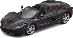 Bburago 1:43 Ferrari LaFerrari Aperta fém autómodell – Fekete
