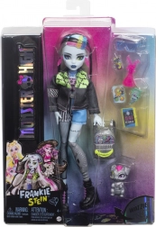 Monster High Frankie Stein baba kiegészítőkkel