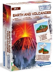 Clementoni Science & Play Föld és vulkánok – tudományos készlet gyerekeknek