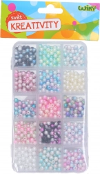 Gyöngykészlet ollóval és damillal