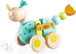 fa húzogatós játék sárkányka