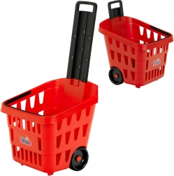 Piros gyerek bevásárlókocsi THEO KLEIN