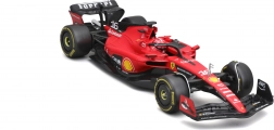 fém BBurago modell 1:24 Ferrari SF-23 Charles Leclerc védődobozban