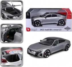 Fém modell BBURAGO 1:18 AUDI RS e-tron GT – ezüst