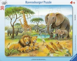 Ravensburger puzzle Afrikai állatok 30 darab