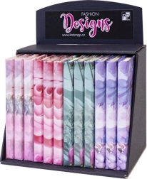 A6-os BLOOM jegyzetfüzet, vonalas, vegyes motívumok (96 lap)