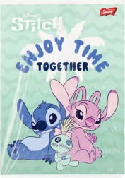 A5-ös kockás füzet Lilo és Stitch