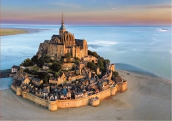 Puzzle Mont Saint Michel a levegőből 1000 darab