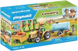 Playmobil Vidék Traktor Víz Tartállyal