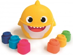 Puha Clemmy kockák Baby Shark vödörrel