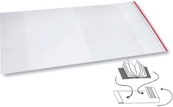 Univerzális öntapadós borító könyvekhez és füzetekhez 237 × 450 mm OXYBAG