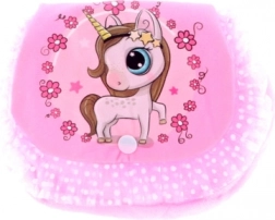 Plüss vállra akasztható táska – Unikornis