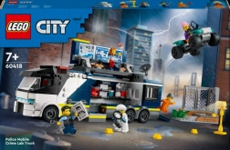 LEGO City rendőrségi laboratóriumi teherautó
