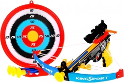 Gyerek számszeríj (6+) Sport készlet 7 db + Célpont + 4 nyíl + Tegez + Irányzék
