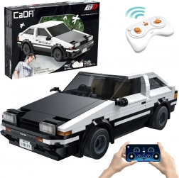 CADA RC autó építőkészlet TOYOTA AE86 Trueno Initial D 1:20, 325 darab