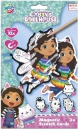 Mágneses kaparós képek – Gabi csodaháza – 10 db-os készlet