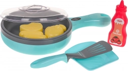 Interaktív serpenyő fénnyel és hanggal, tartozékokkal