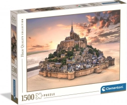1500 darabos puzzle – The Mont Saint-Michel Rising (Clementoni)