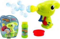 SPARKYS Buborékfújó pisztoly Bubble Fun Dinoszaurusz utántöltővel, zöld