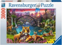 Puzzle Ravensburger Tigrisek a Paradicsomban 3000 darab
