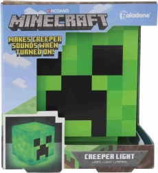MINECRAFT Creeper lámpa hanggal