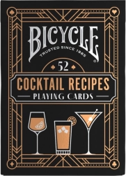 Bicycle Cocktail kártyák koktél receptekkel