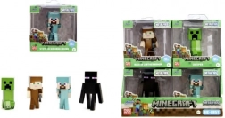 Fém gyűjtői MINECRAFT figurák 6,5 cm a Jada Toys-tól