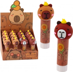 Barna kapibara mintás zsebragasztó