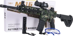 M416 gél blaster vízgolyókkal és tartozékokkal