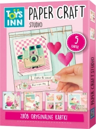 Kreatív képeslapkészítő szett Szív