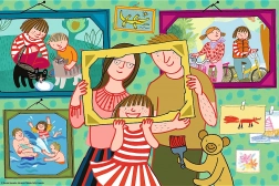 Trefl puzzle Basia és az ő napja Maxi 24 darab