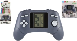 Digitális zsebkonzol leeső blokkokkal és LCD kijelzővel