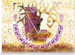 Szerencse szarvas puzzle 300 darab