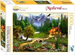 Puzzle Brain Tree - Hegyi faház 1000 darab