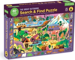 Mudpuppy puzzle keresd meg és rakd ki – természet, 64 darab