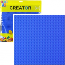 Építőkocka lap sötétvörös 25,5 x 25,5 cm