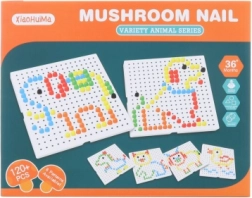 Színes pötyi mozaik 120 db