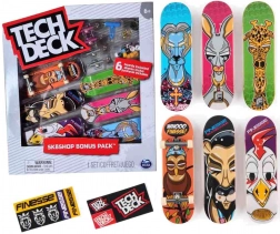 Tech Deck fingerboard Sk8Shop 6pack Finesse tartozékokkal