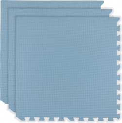 HUMBI hab padló játszószőnyeg 180 × 60 cm, nagy vízálló puzzle, biztonságos, 3 db, világoskék