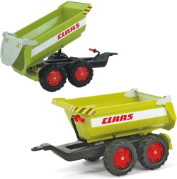 Félcsöves billenős CLAAS Rolly Toys utánfutó