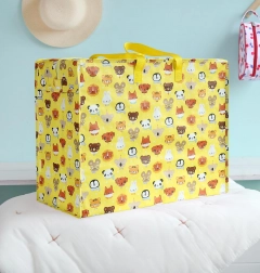 A Little Lovely Company - XL tároló táska állati barátokkal