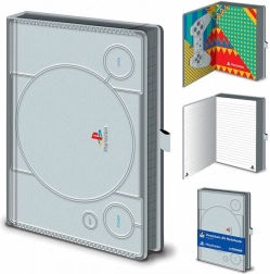 Prémium vonalas A5-ös jegyzetfüzet PLAYSTATION PS1