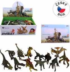 Dinoszaurusz figurák - 12 darabos készlet