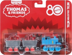 Thomas és barátai 80. évforduló – fém mozdony 2 vagonkával