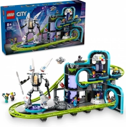 Lego City robotvilág park hullámvasúttal