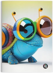 A4 Vonalas Füzet Csiga