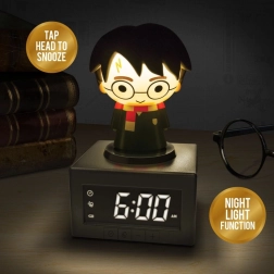 Világító asztali ébresztőóra HARRY POTTER USB táplálással